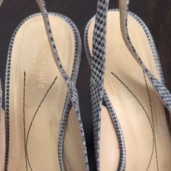 Kate Spade slingback peep toe heel - Picture 3 of 8